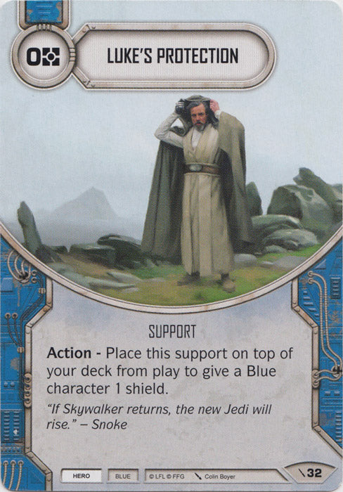 Luke's Protection (2PG) Starter Star Wars Destiny Fantasy Flight Games