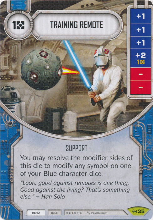 Training Remote (EAW) Rare Star Wars Destiny Fantasy Flight Games