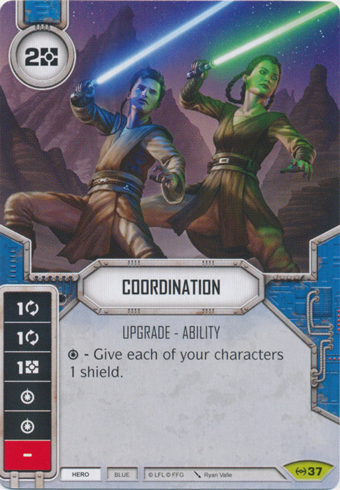 Coordination (EAW) Rare Star Wars Destiny Fantasy Flight Games