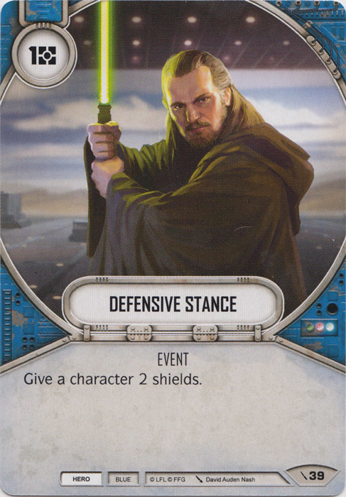 Defensive Stance (2PG) Starter Star Wars Destiny Fantasy Flight Games