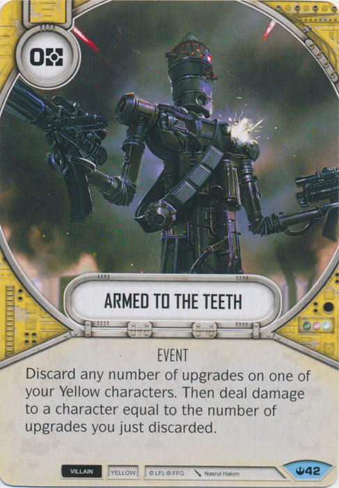 Armed To The Teeth (SOH) Common Star Wars Destiny Fantasy Flight Games