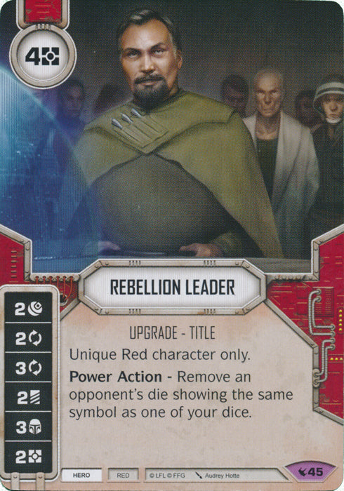 Rebellion Leader (LEG) Legendary Star Wars Destiny Fantasy Flight Games