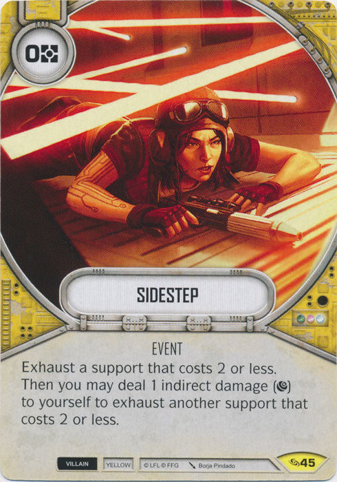 Sidestep (ATG) Uncommon Star Wars Destiny Fantasy Flight Games