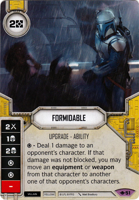 Formidable (WotF) Legendary Star Wars Destiny Fantasy Flight Games