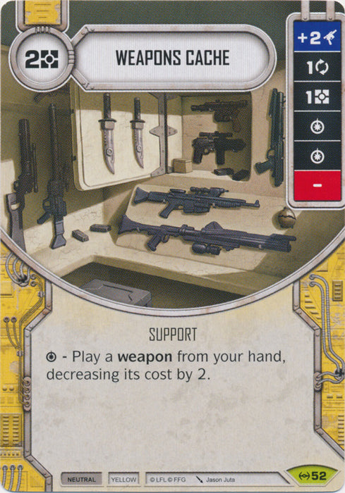 Weapons Cache (EAW) Rare Star Wars Destiny Fantasy Flight Games