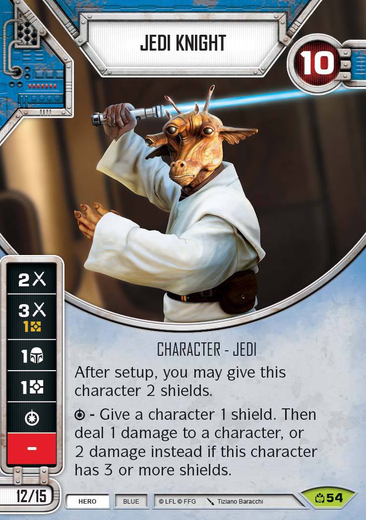 Jedi Knight (CM) Rare Star Wars Destiny Fantasy Flight Games