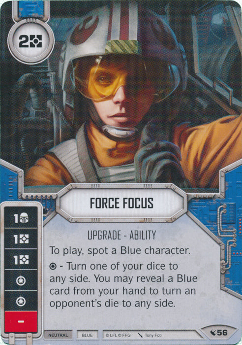 Force Focus (LEG) Starter Star Wars Destiny Fantasy Flight Games