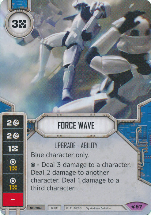 Force Wave (LEG) Legendary Star Wars Destiny Fantasy Flight Games