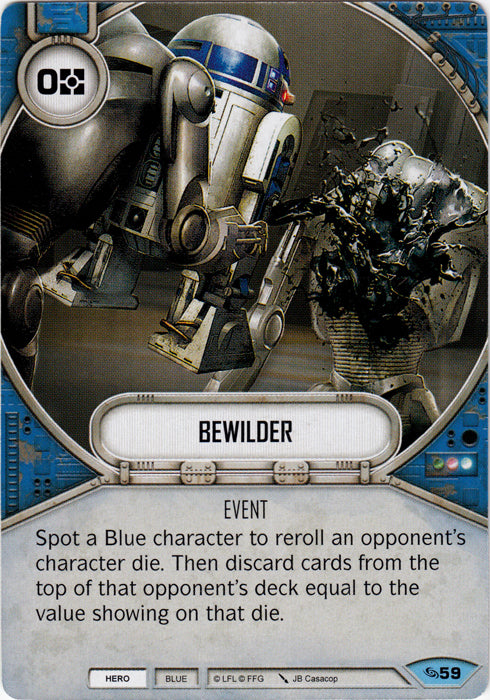 Bewilder (ATG) Common Star Wars Destiny Fantasy Flight Games