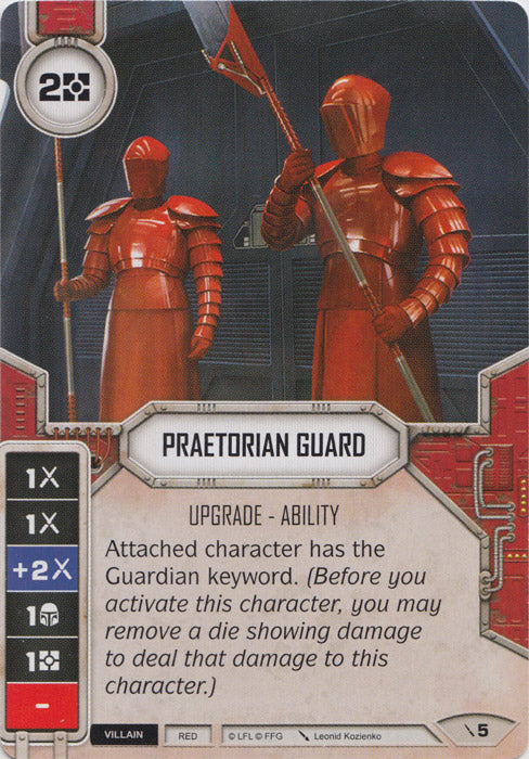 Praetorian Guard (2PG) Starter Star Wars Destiny Fantasy Flight Games