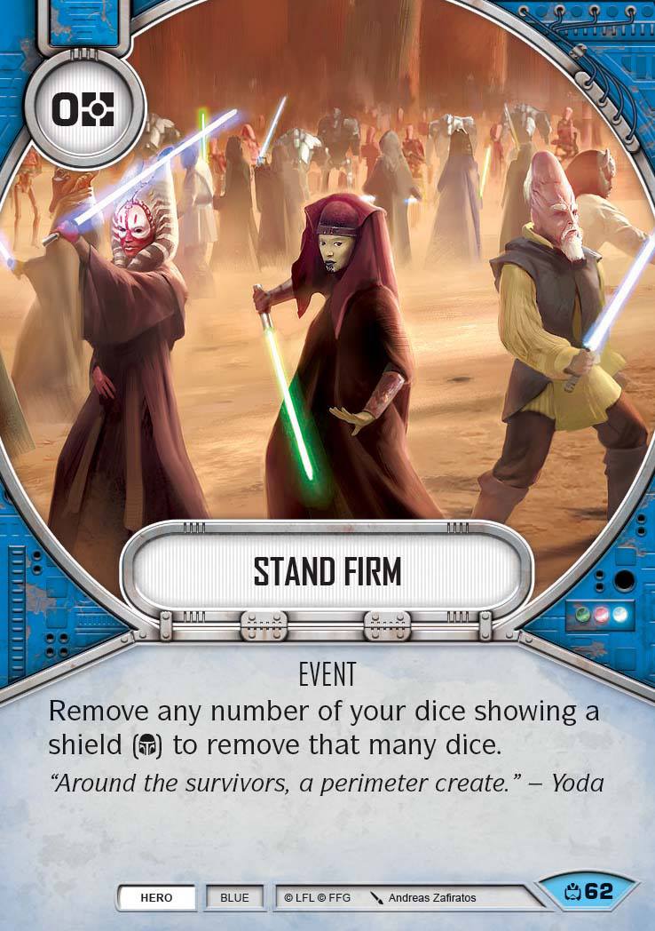 Stand Firm (CM) Common Star Wars Destiny Fantasy Flight Games