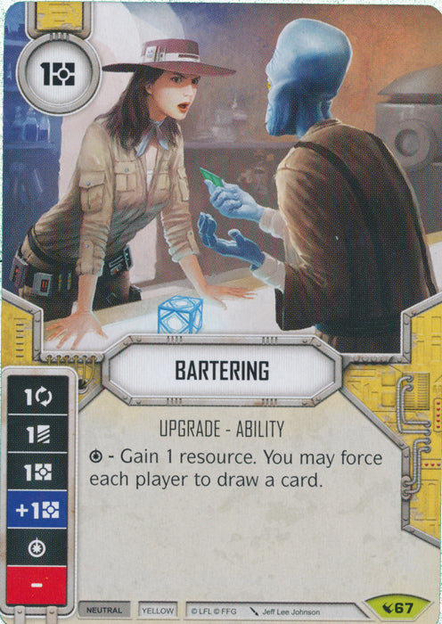Bartering (LEG) Rare Star Wars Destiny Fantasy Flight Games
