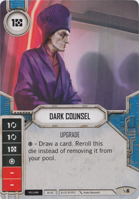 Dark Counsel (2PG) Starter Star Wars Destiny Fantasy Flight Games