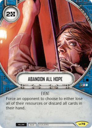Abandon All Hope (AWK) Uncommon Star Wars Destiny Fantasy Flight Games