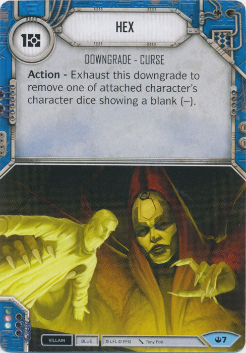 Hex (SOH) Common Star Wars Destiny Fantasy Flight Games