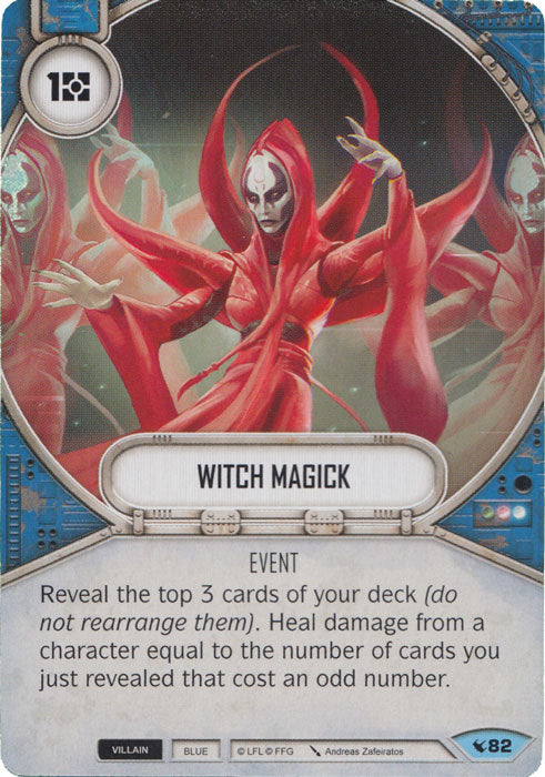 Witch Magick (LEG) Common Star Wars Destiny Fantasy Flight Games