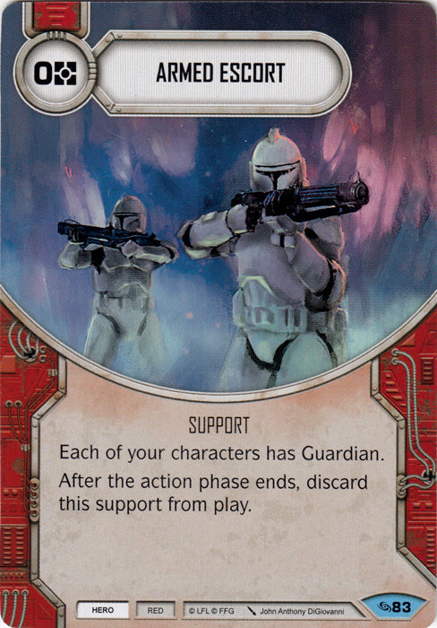 Armed Escort (ATG) Common Star Wars Destiny Fantasy Flight Games