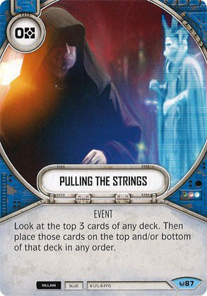 Pulling the Strings (AWK) Common Star Wars Destiny Fantasy Flight Games