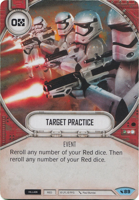 Target Practice (LEG) Common Star Wars Destiny Fantasy Flight Games