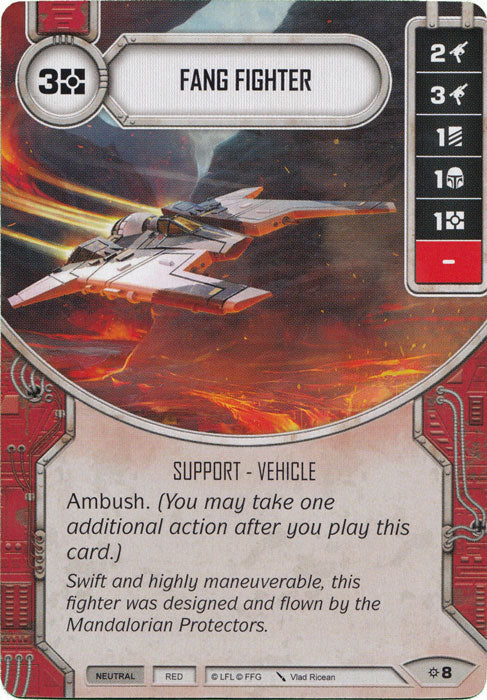 Fang Fighter (Rivals) Starter Star Wars Destiny Fantasy Flight Games