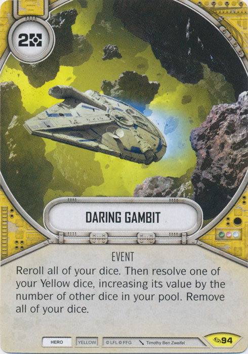Daring Gambit (ATG) Uncommon Star Wars Destiny Fantasy Flight Games