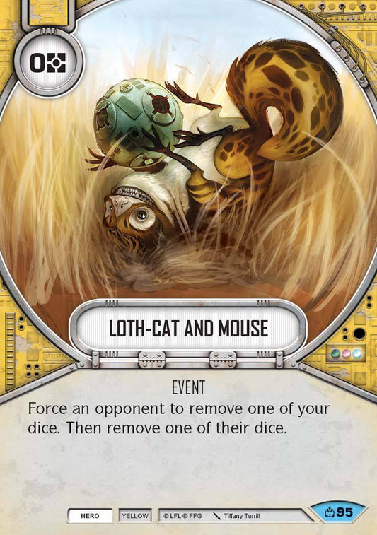 Loth-Cat and Mouse (CM) Common Star Wars Destiny Fantasy Flight Games
