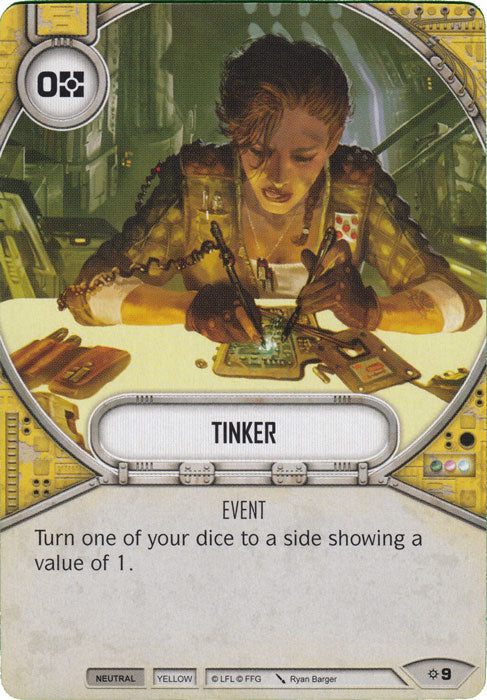 Tinker (Rivals) Starter Star Wars Destiny Fantasy Flight Games
