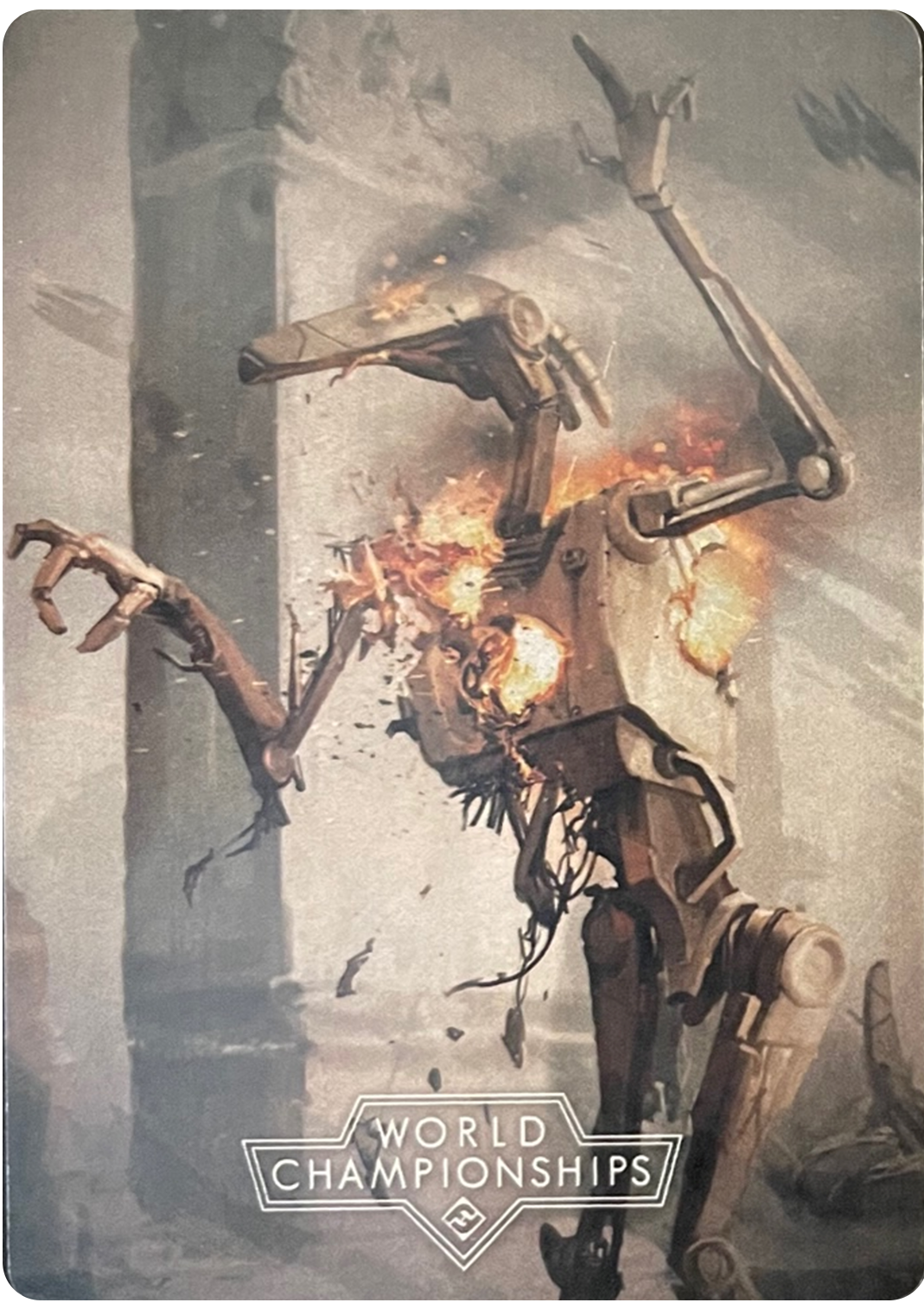 Battle Droid Panoramic Five Card Group (LEG) Promo (Includes dice) Star Wars Destiny Fantasy Flight Games
