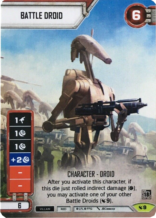 Battle Droid (LEG) Promo (Card Only) Star Wars Destiny Fantasy Flight Games
