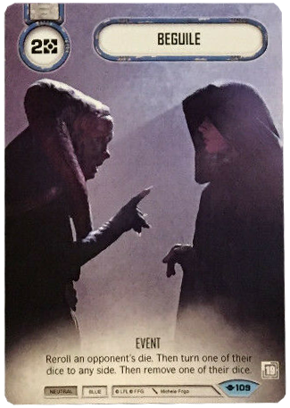 Beguile (WotF) Promo Star Wars Destiny Fantasy Flight Games