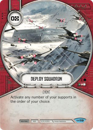 Deploy Squadron (EAW) Common Star Wars Destiny Fantasy Flight Games