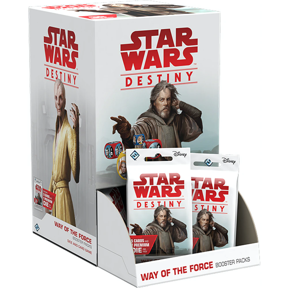 rise of destiny booster box Star Wars Destiny: Way of the Force Booster Display