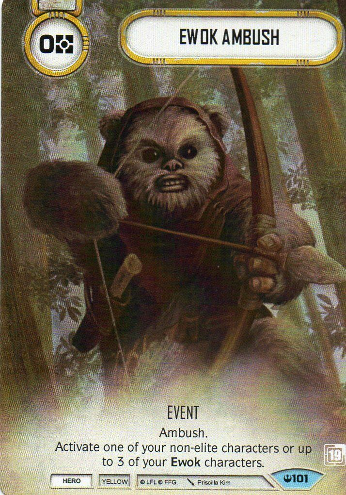 Ewok Ambush (SOH) Promo Star Wars Destiny Fantasy Flight Games