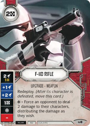 F-11D Rifle (AWK) Starter Star Wars Destiny Fantasy Flight Games