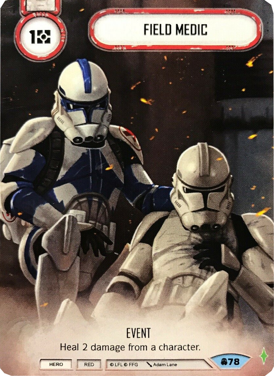 Field Medic (CONV) Promo Star Wars Destiny Fantasy Flight Games