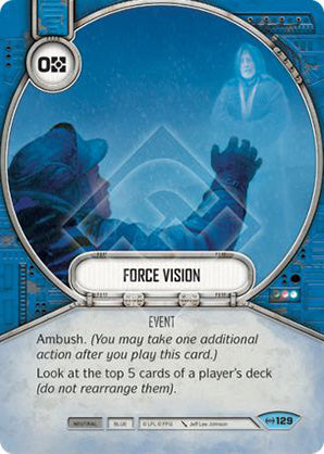 Force Vision (EAW) Common Star Wars Destiny Fantasy Flight Games