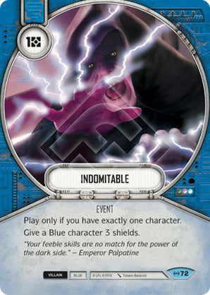 Indomitable (EAW) Common Star Wars Destiny Fantasy Flight Games