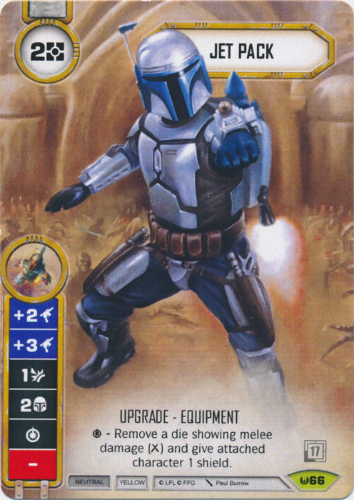 Jet Pack (AWK) Promo (Card only) Star Wars Destiny Fantasy Flight Games