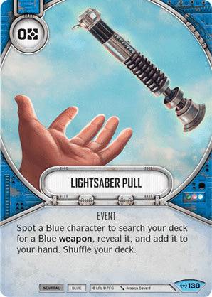 Lightsaber Pull (EAW) Common Star Wars Destiny Fantasy Flight Games