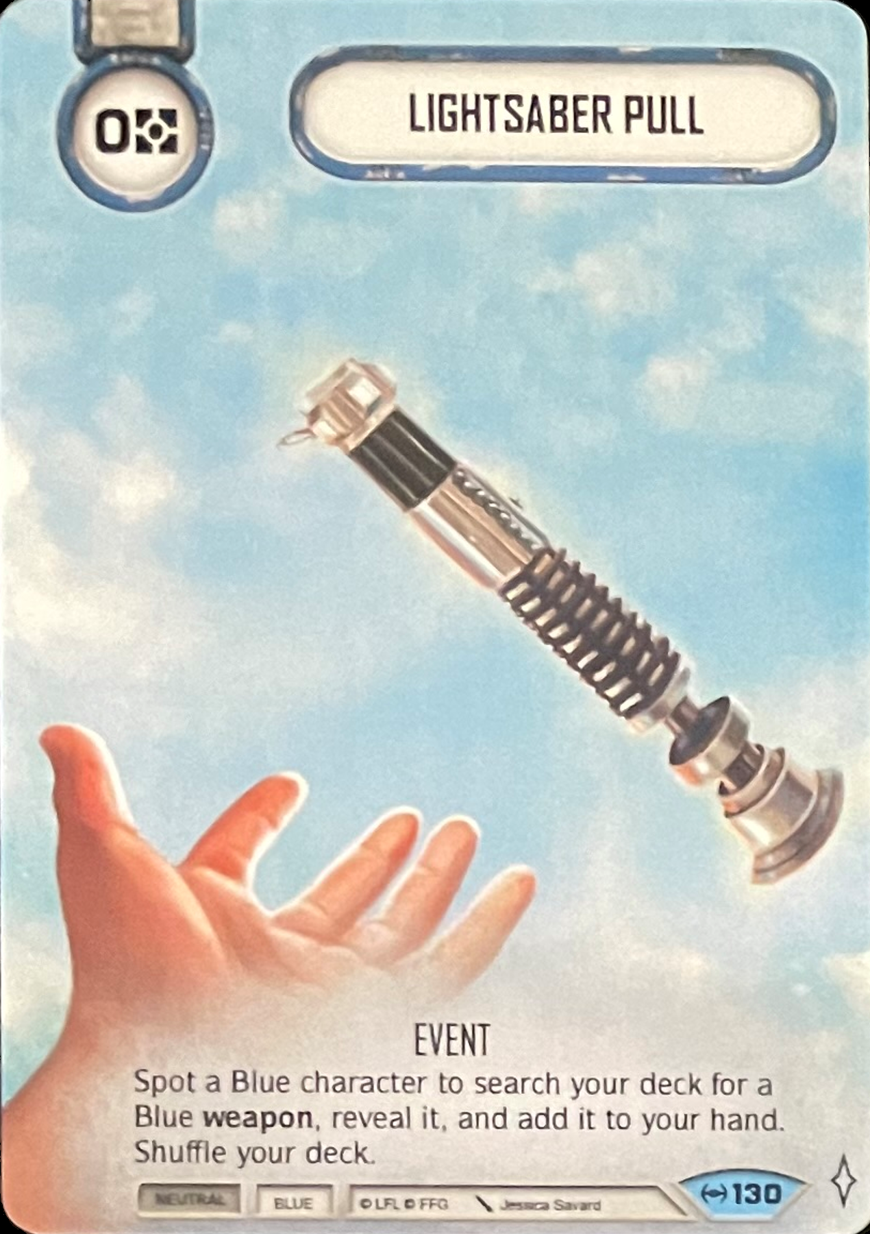 Lightsaber Pull (EAW) Promo Star Wars Destiny Fantasy Flight Games