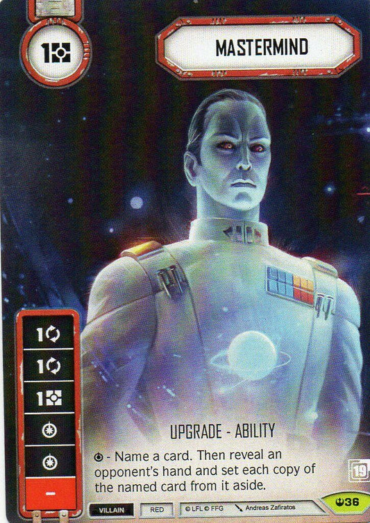 Mastermind (SOH) Promo (Card only) Star Wars Destiny Fantasy Flight Games