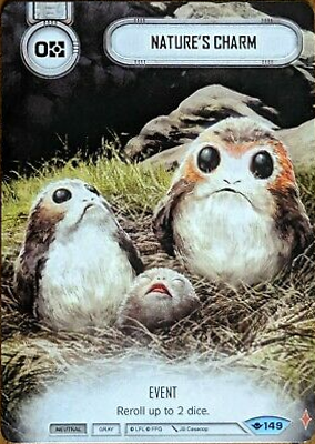 Nature's Charm (WOTF) Promo Star Wars Destiny Fantasy Flight Games