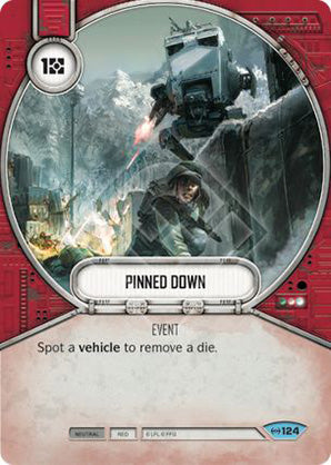 Pinned Down (EAW) Common Star Wars Destiny Fantasy Flight Games