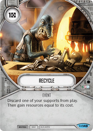Recycle (EAW) Common Star Wars Destiny Fantasy Flight Games