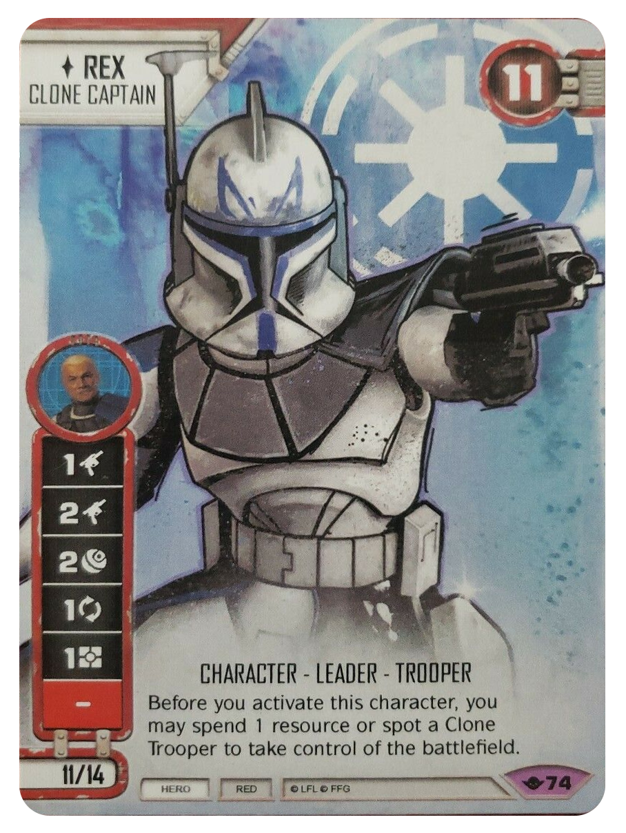 Rex - Clone Captain (WotF) Promo Star Wars Destiny Fantasy Flight Games