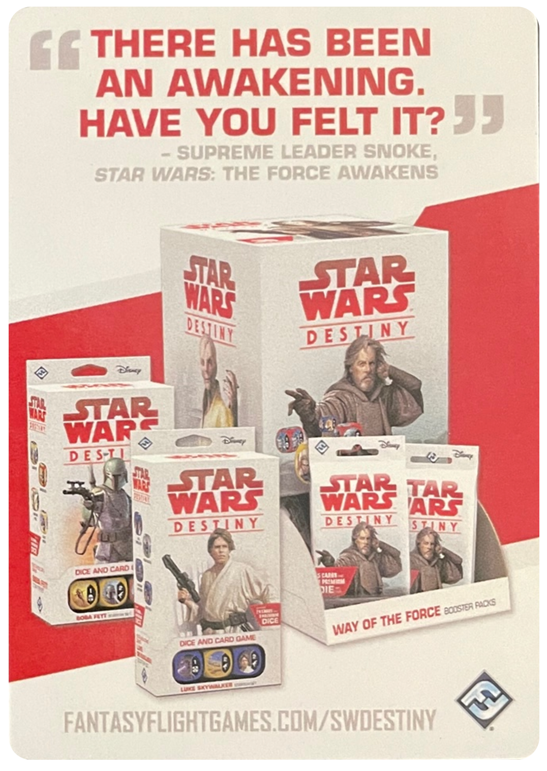 Rex - Clone Captain (WotF) Promo Star Wars Destiny Fantasy Flight Games