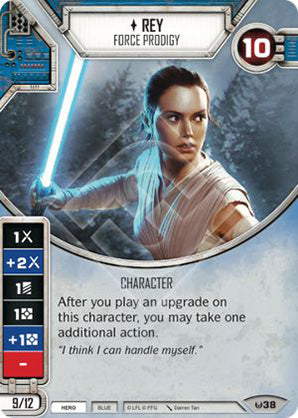 Rey - Force Prodigy (AWK) Starter - (2 Dice) Star Wars Destiny Fantasy Flight Games