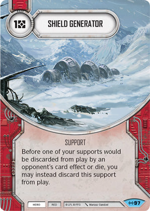 Shield Generator (EAW) Common Star Wars Destiny Fantasy Flight Games