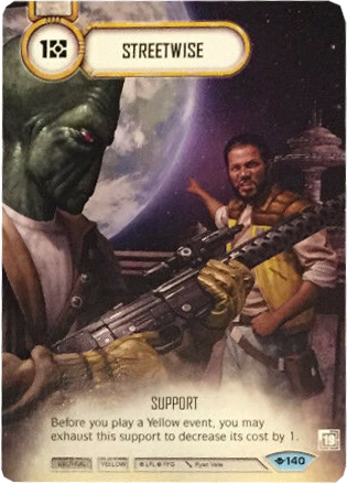 Streetwise (WotF) Promo Star Wars Destiny Fantasy Flight Games
