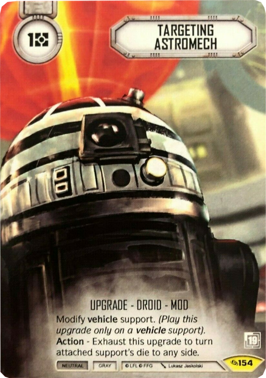 Targeting Astromech (ATG) Promo Star Wars Destiny Fantasy Flight Games